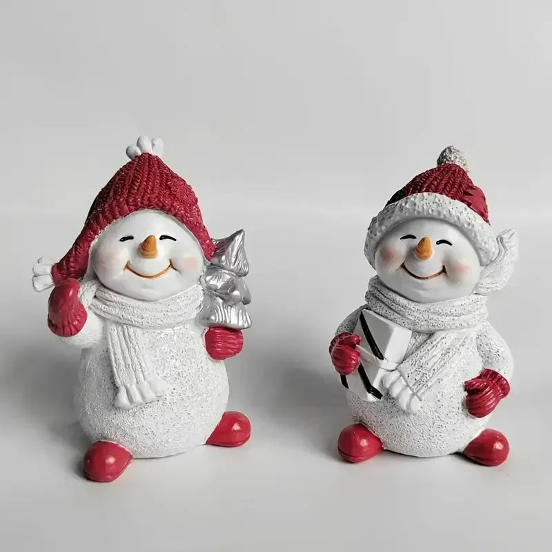 ⛄Classic Resin Snowman Figurine