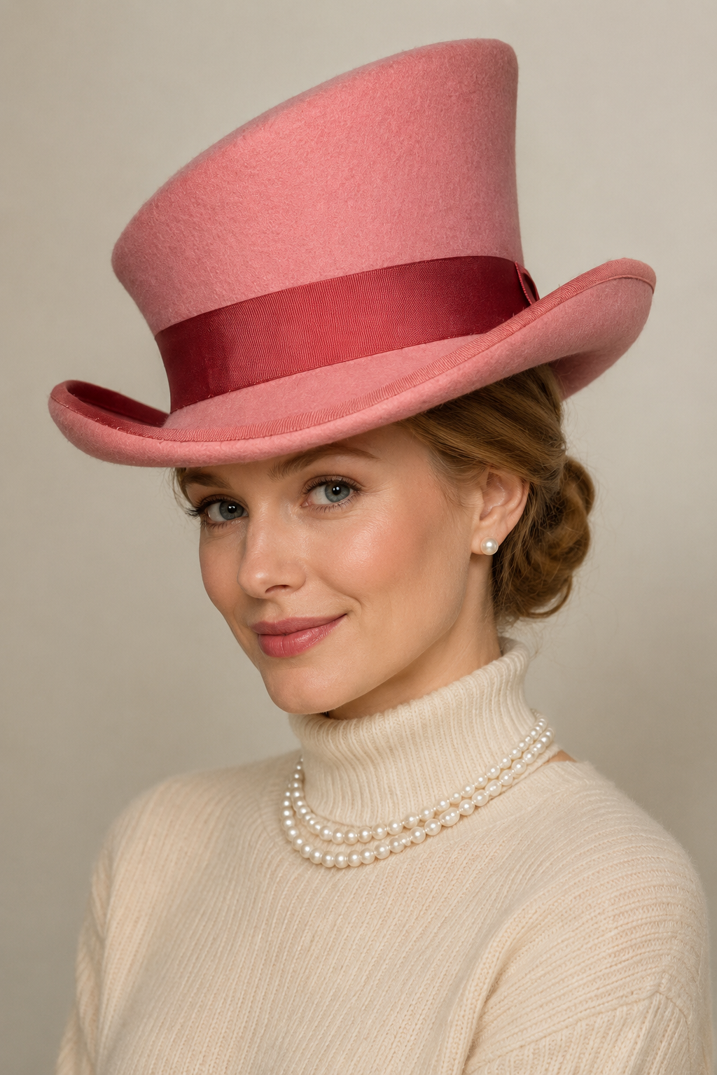 🎁20% OFF - Asymmetric wool  top hat