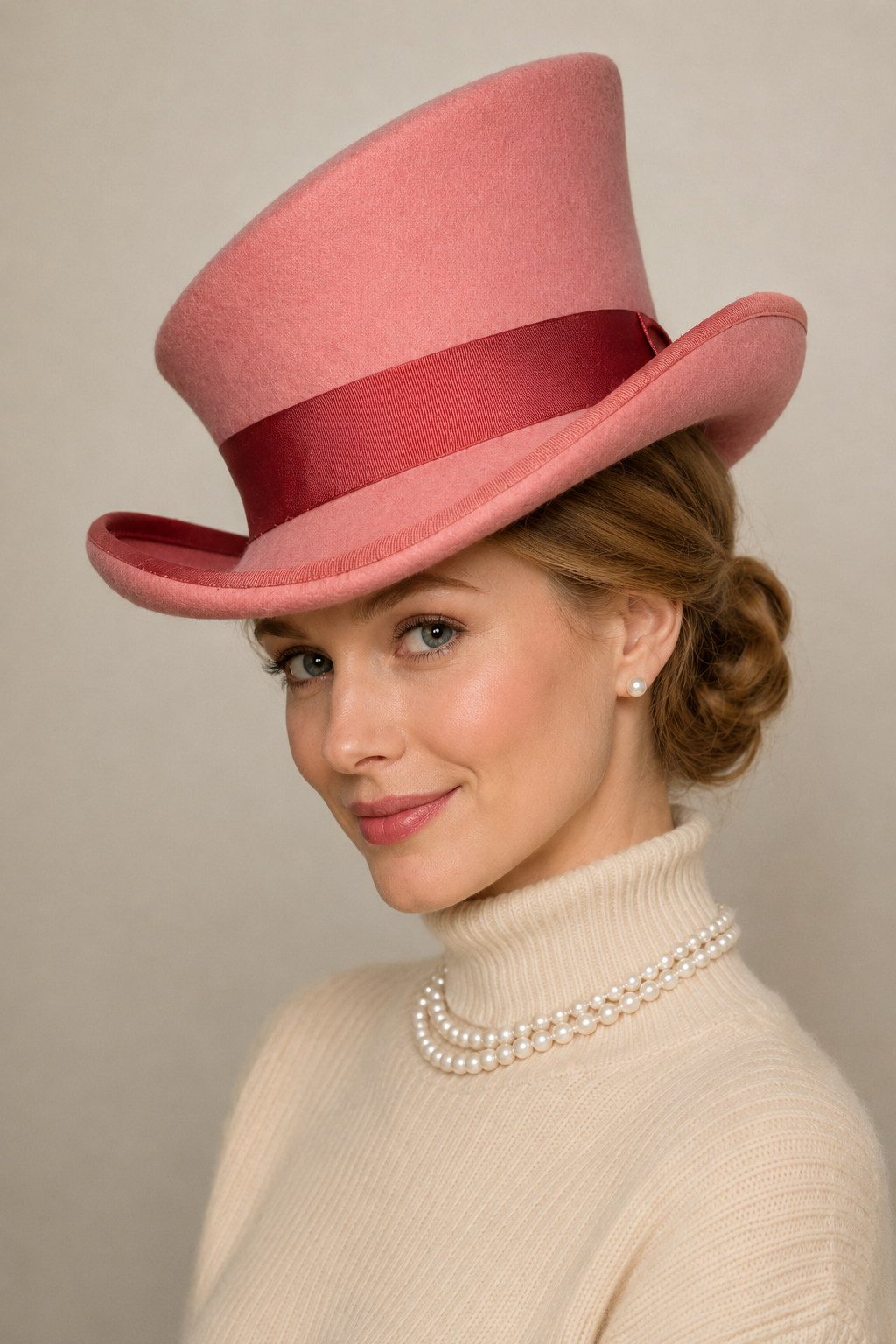 🎁20% OFF - Asymmetric wool  top hat