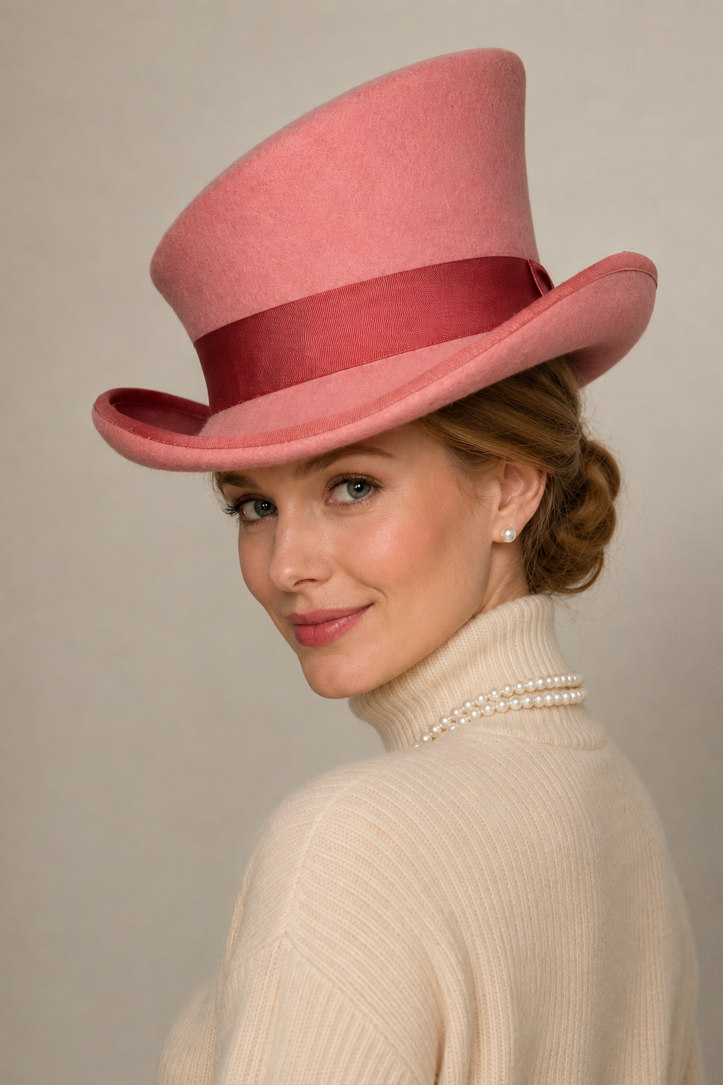 🎁20% OFF - Asymmetric wool  top hat
