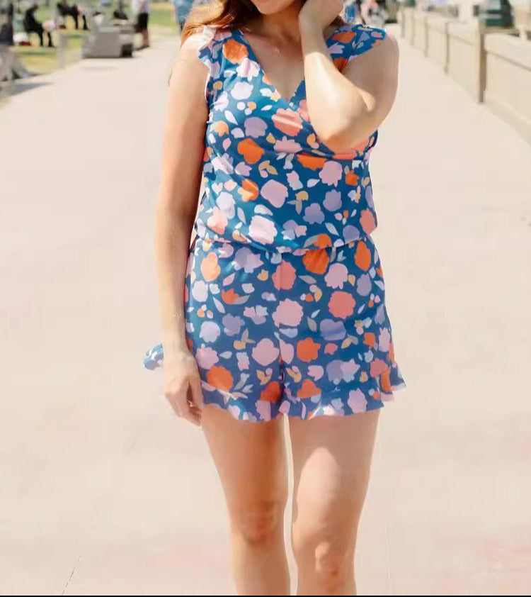 ✨Swim Romper Built-In Bra