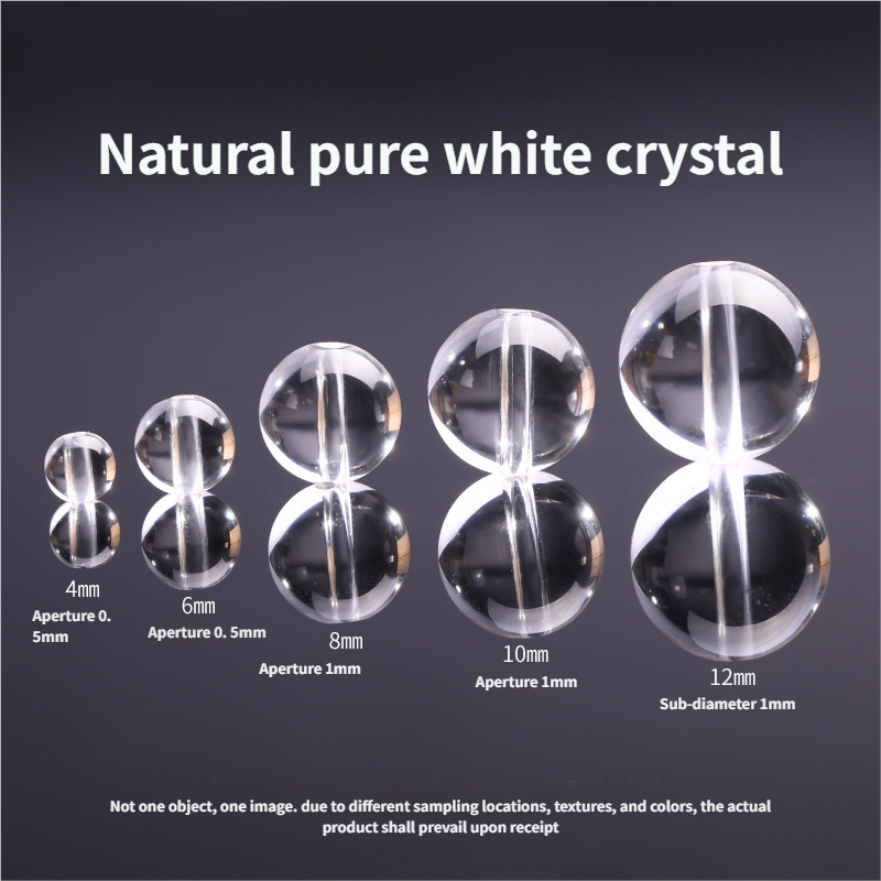 DIY bracelet materials natural crystal beads - DIY jewelry making