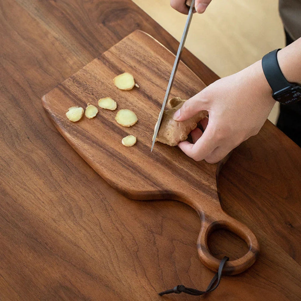 Walnut Wood Cut - Stylish, Space-Saving Walnut Boards for Easy Prep & Serve