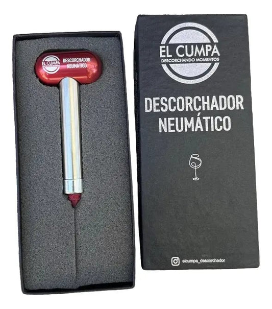 ElCumpa Pneumatic Air-Powered Corkscrew, Premium Bottle Opener