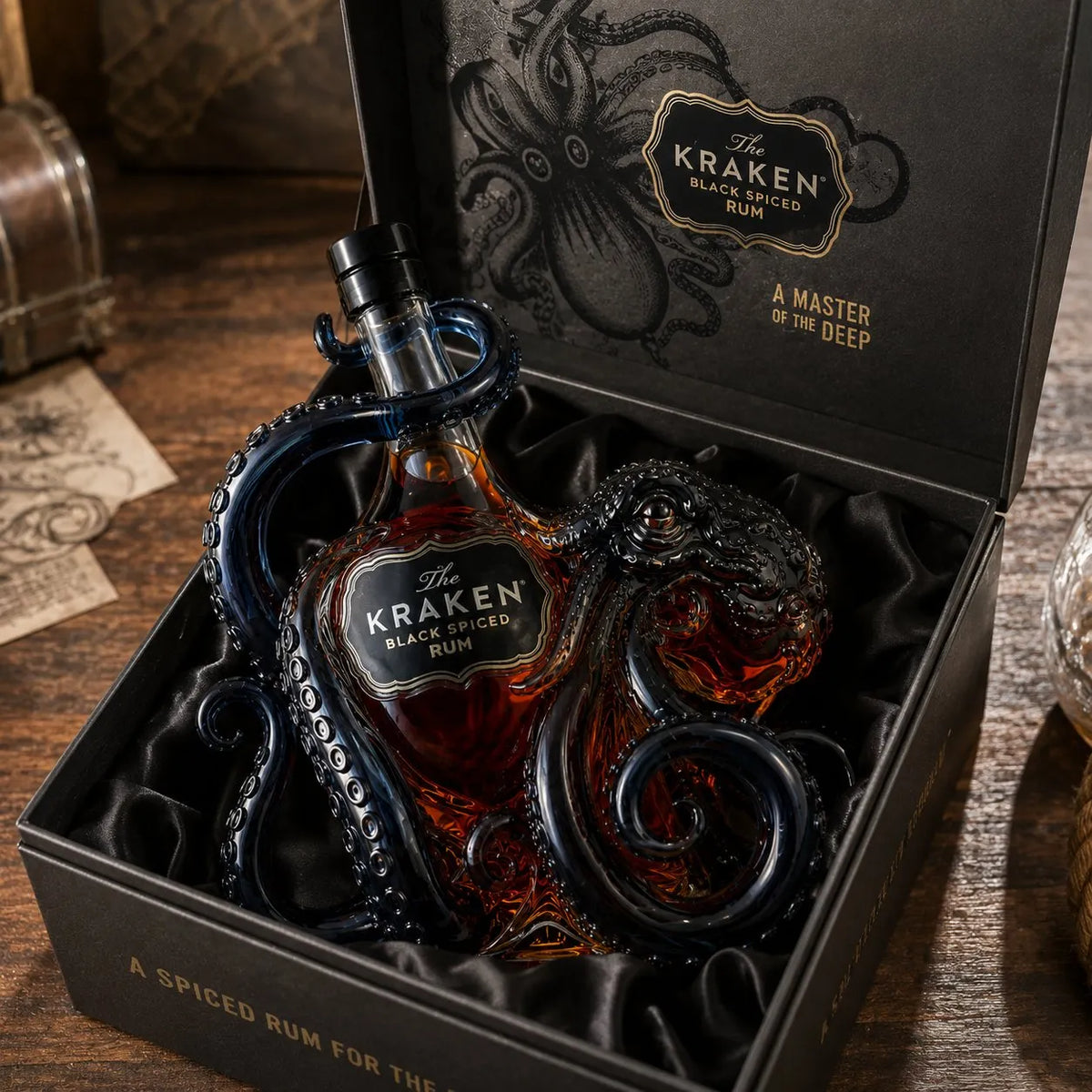 🎁 Father’s Day 49% OFF - The Kraken Rum Edition 3D Octopus Bottle 🐙🥃 (Buy 2 Free Shipping)