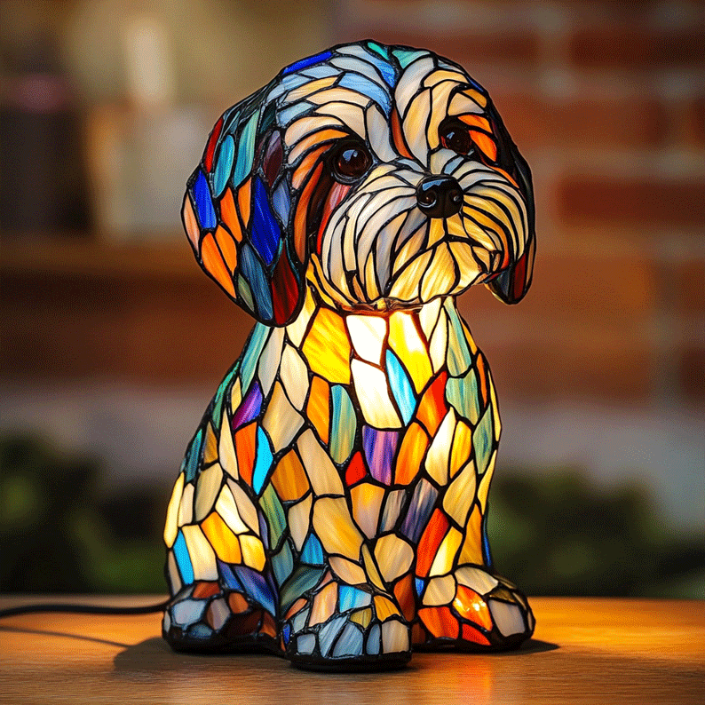 Funny Puppy Table Lamp