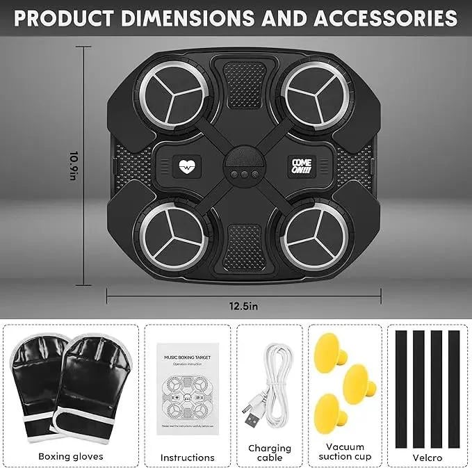 🔥Black Friday Sale - 49% OFF - 🥊Music Boxing Machine for Kids