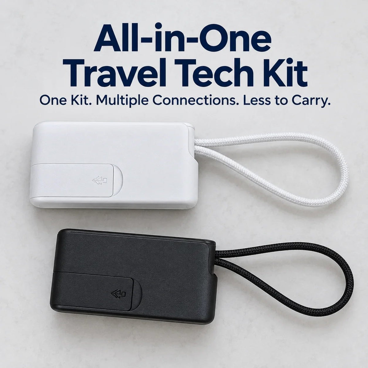 🔥 HOT SALE 🔥 49% OFF | 60W Fast Charging Cable Organizer Kit 🔌 Compact Travel Cable Storage Box with Multi-Connector Charging Set