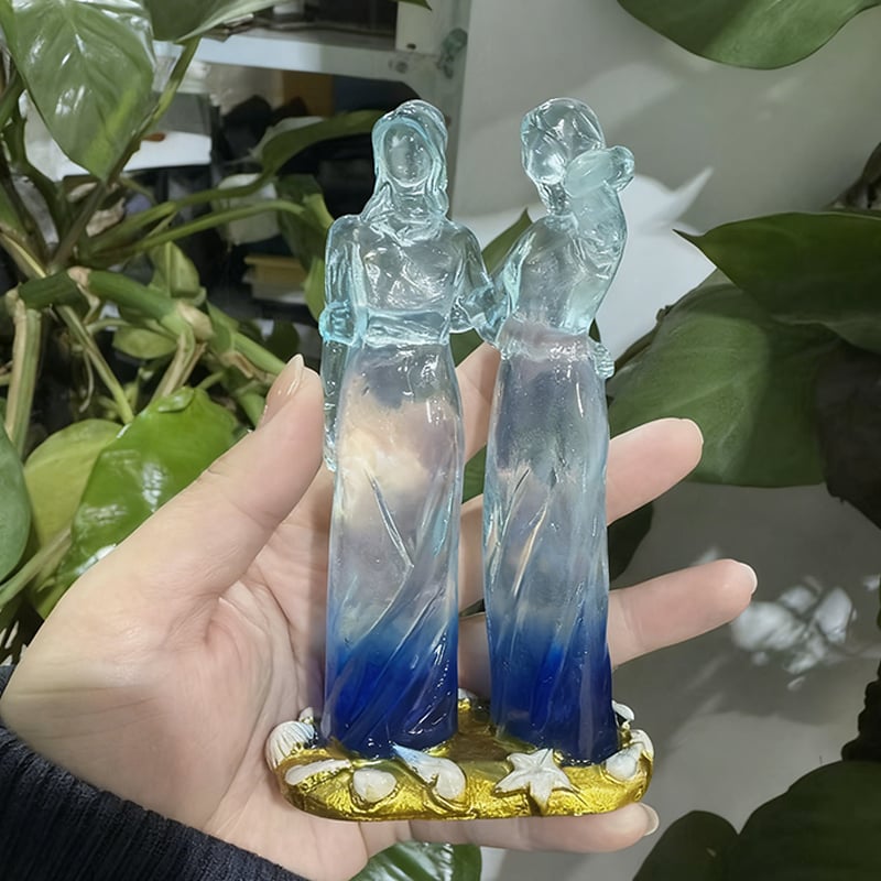 👩🏻‍🤝‍👩🏻Sisters by My Side, Celebrates Friendships Three Sisters Sculpture🎁Thanksgiving Day, Christmas, birthday gifts