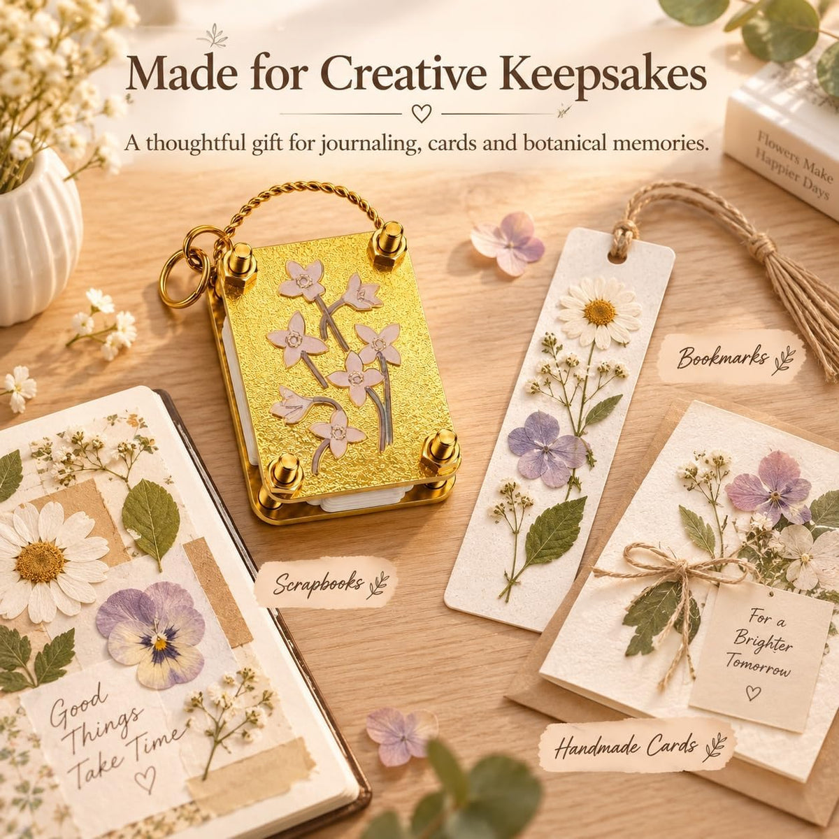 Mini Portable Flower Press