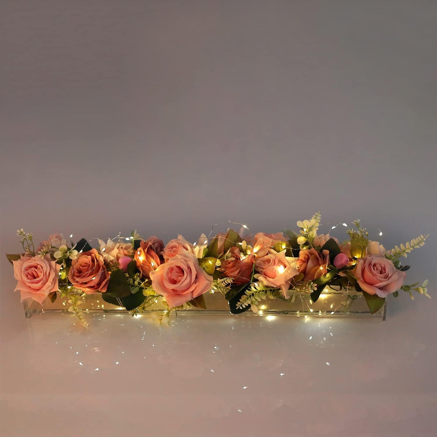 🔥Rectangular Acrylic Flower Box/Flower Vase