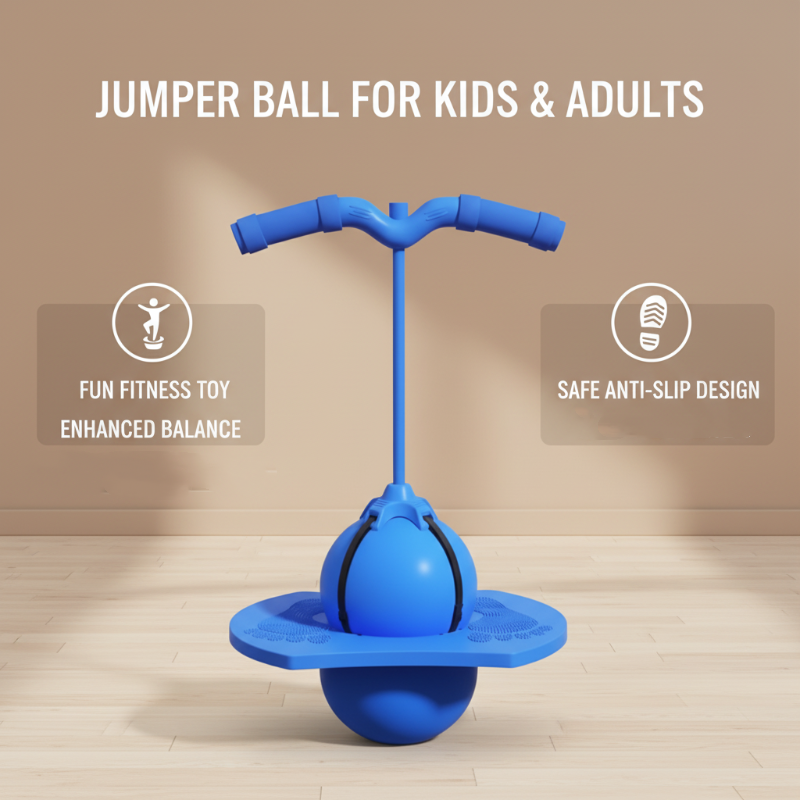 Vitality Fitness Bouncing Ball - Ignite Wild Energy and Master Every Jump with Rock-Solid Confidence