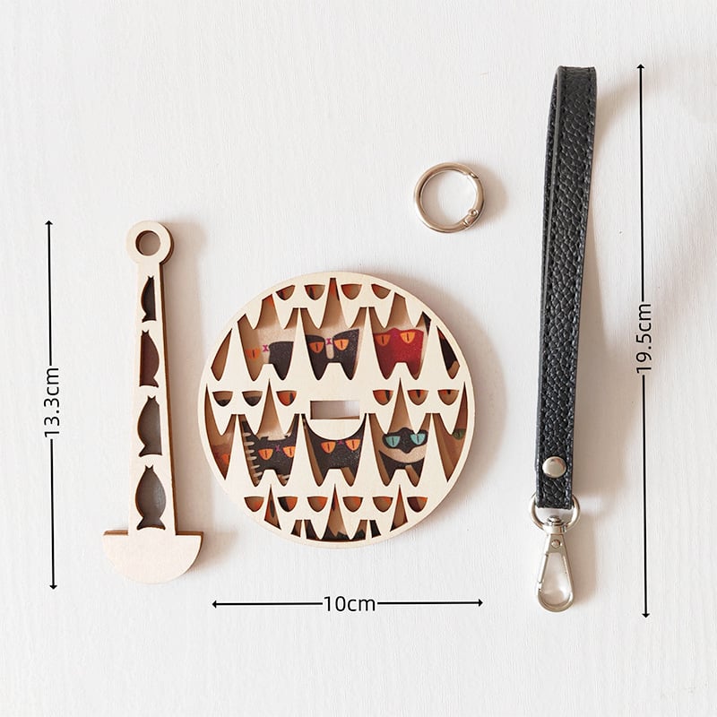 🔥Wooden Portable Yarn Holder - The Perfect Tool for Crochet Enthusiasts
