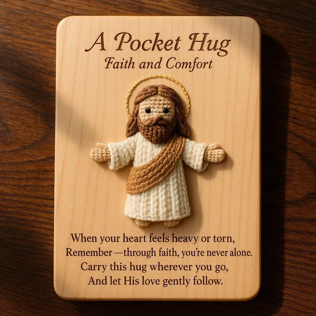 🔥Last Day 49% OFF - ✨ Blessed Pocket Hug Collection – Faith, Comfort & Grace