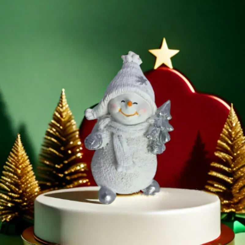 ⛄Classic Resin Snowman Figurine