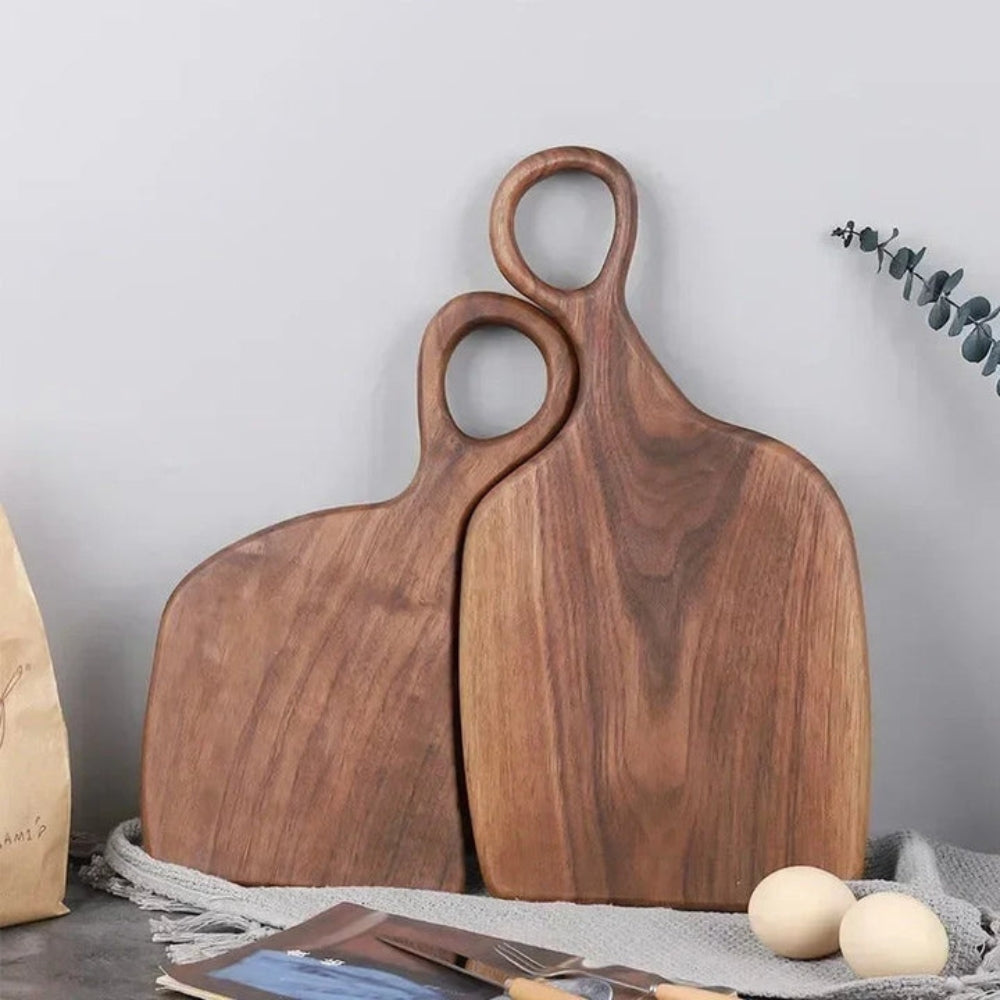 Walnut Wood Cut - Stylish, Space-Saving Walnut Boards for Easy Prep & Serve