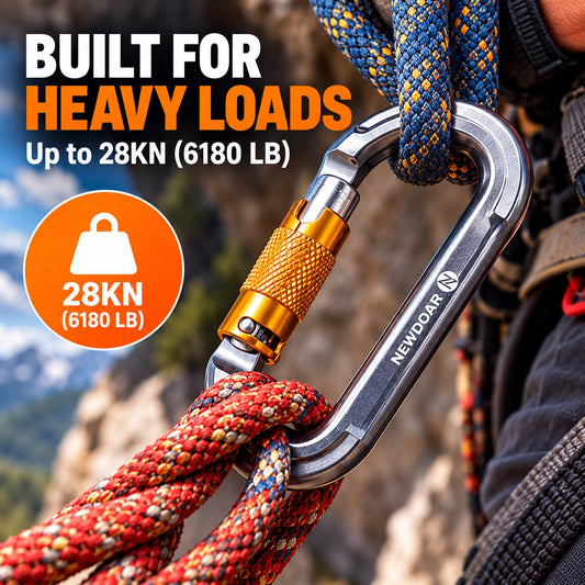 25KN Auto-Locking Carabiner