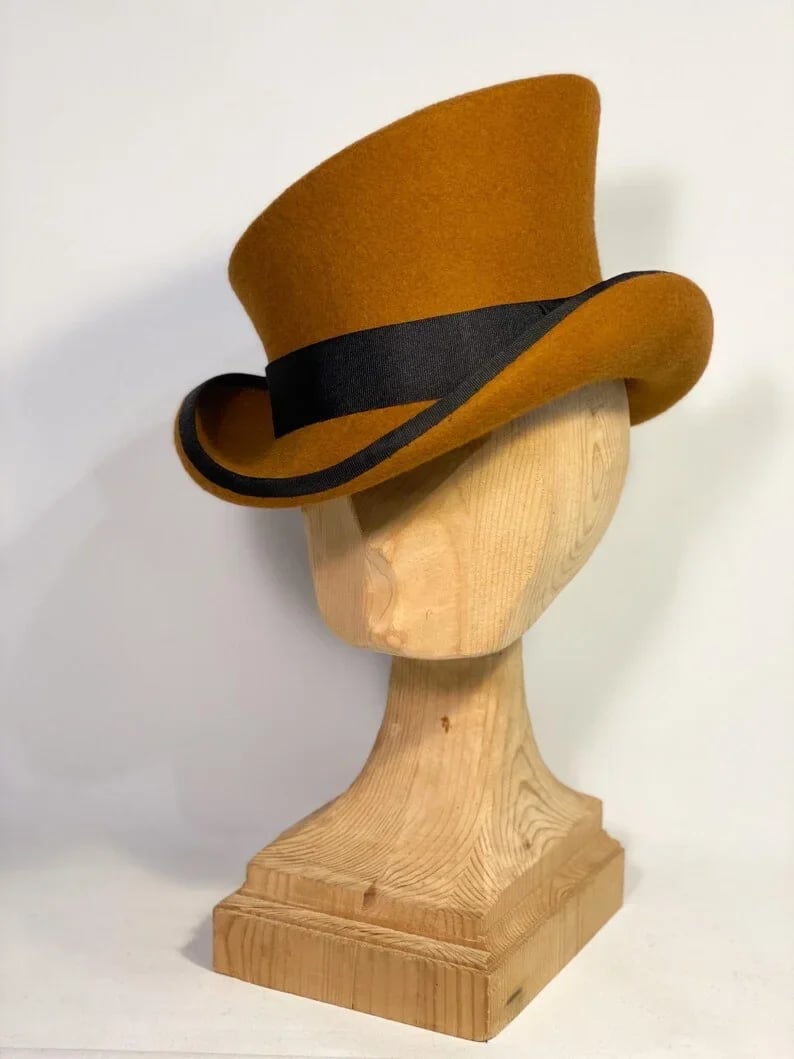 🎁20% OFF - Asymmetric wool  top hat