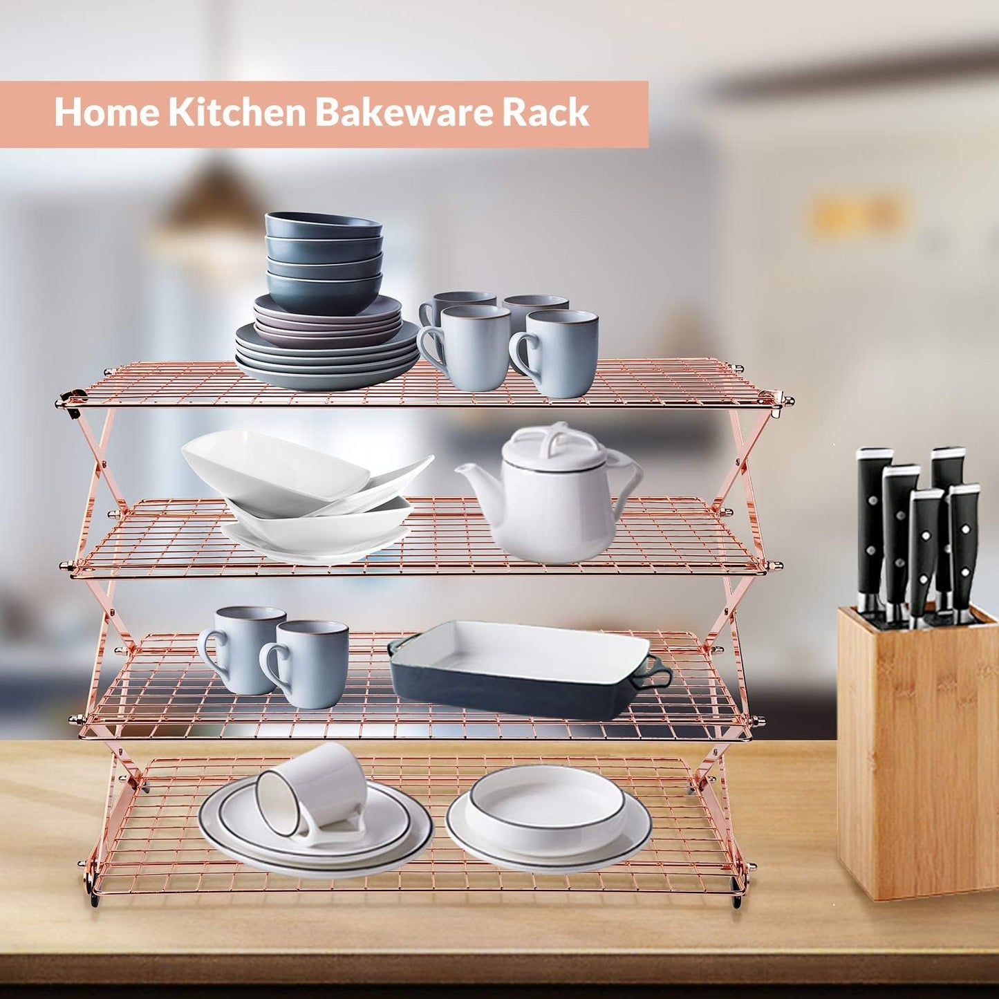 Multi-layer three-dimensional baking rack——Optimize space and speed up the cooling of baked goods every time