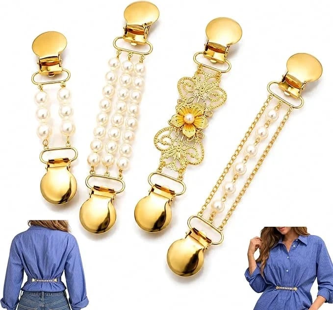 📿Multi-use Waist Cinch Clip | Cardigan & Shawl Clothing Fastener💎