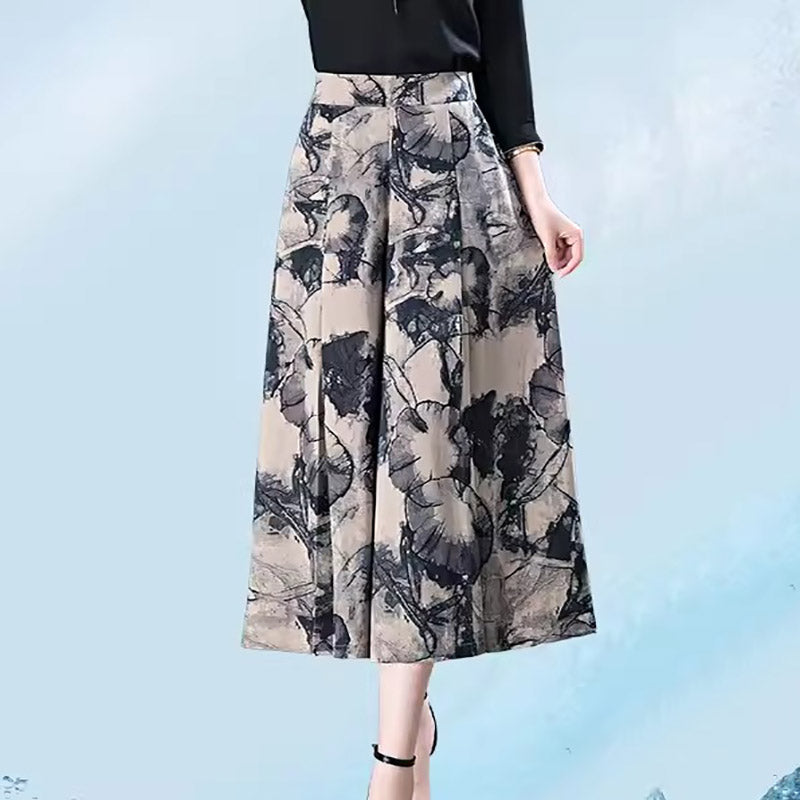 🔥2024 Hot Sale 🔥- Elegant women's chiffon skirt with wide legs💕