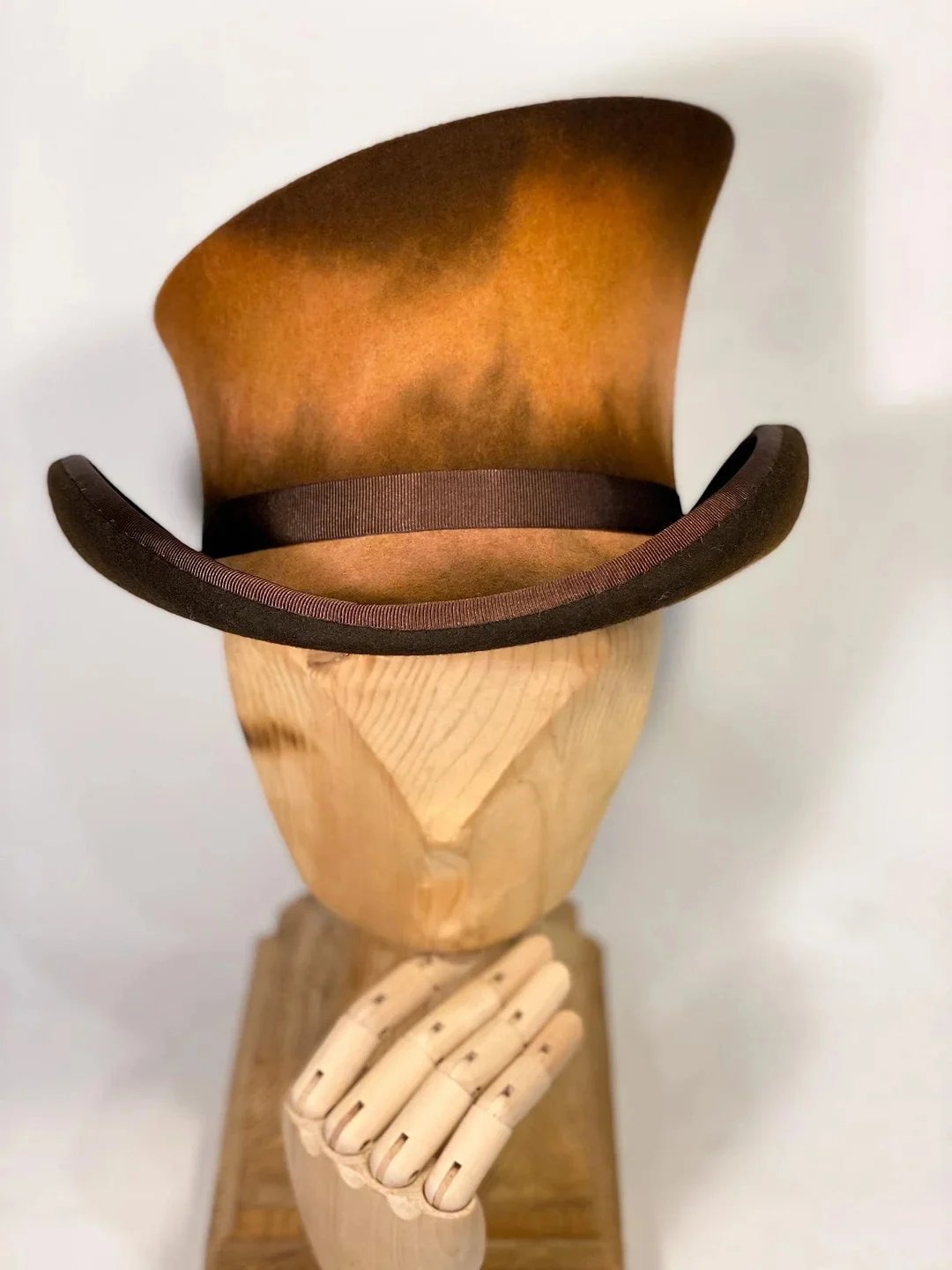 🎁20% OFF - Asymmetric wool  top hat