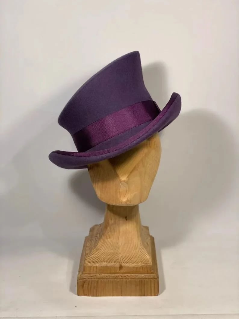 🎁20% OFF - Asymmetric wool  top hat