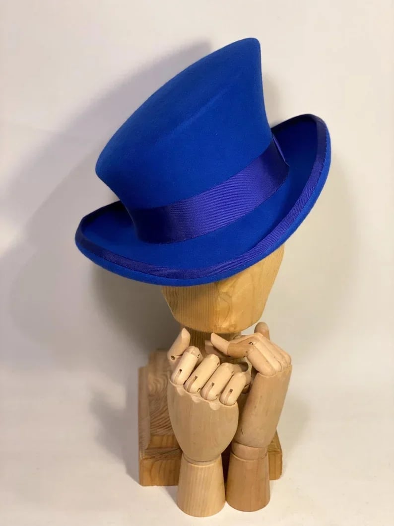 🎁20% OFF - Asymmetric wool  top hat