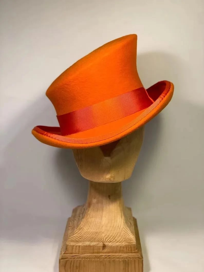 🎁20% OFF - Asymmetric wool  top hat