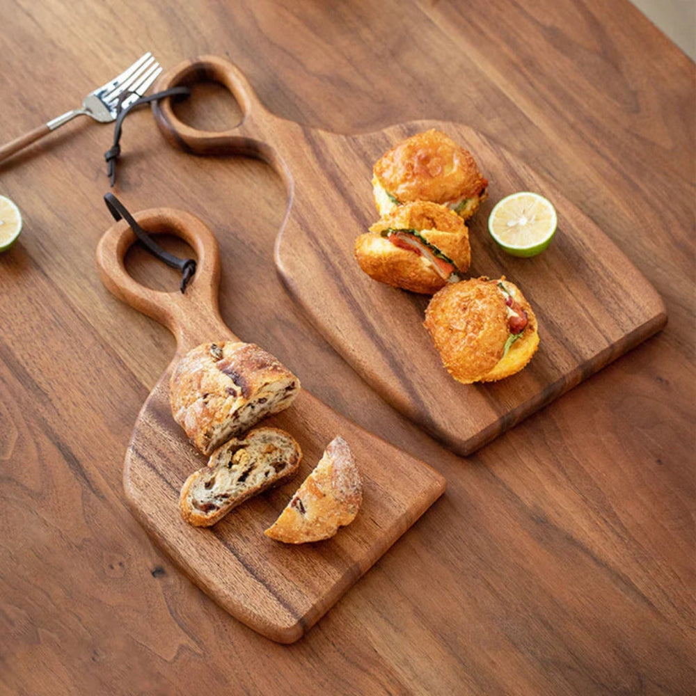 Walnut Wood Cut - Stylish, Space-Saving Walnut Boards for Easy Prep & Serve