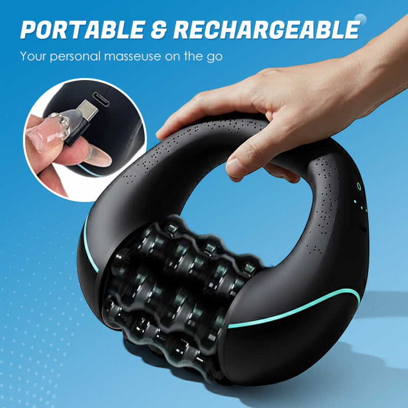 📢📢New product launch 49% OFF !!!⏰Electric Handheld Rolling Massager