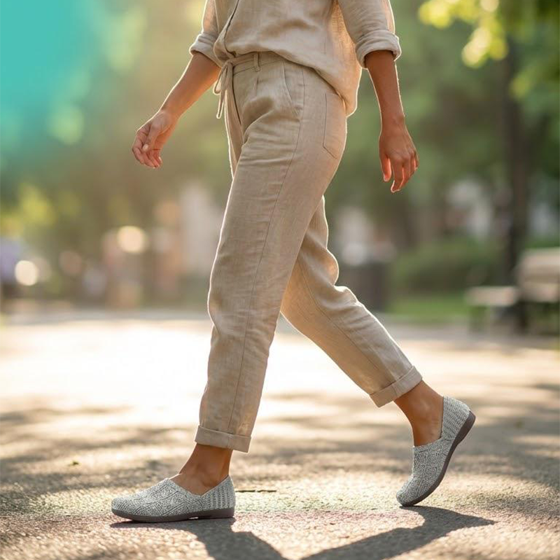 ⏳Time-Limited Special⏰Women's Breathable Woven Slip-On Flats