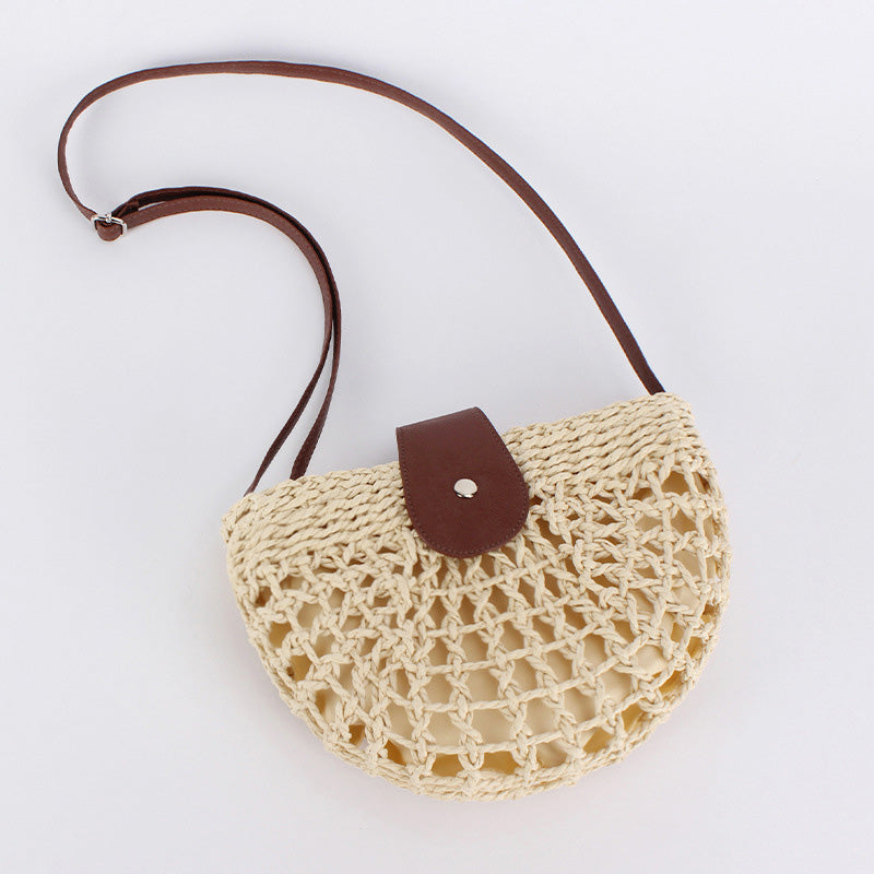 👜 LIMITED-TIME 49% OFF! ✨ Woven Crossbody Bag – Boho, Handwoven, Adjustable, Lightweight ✨