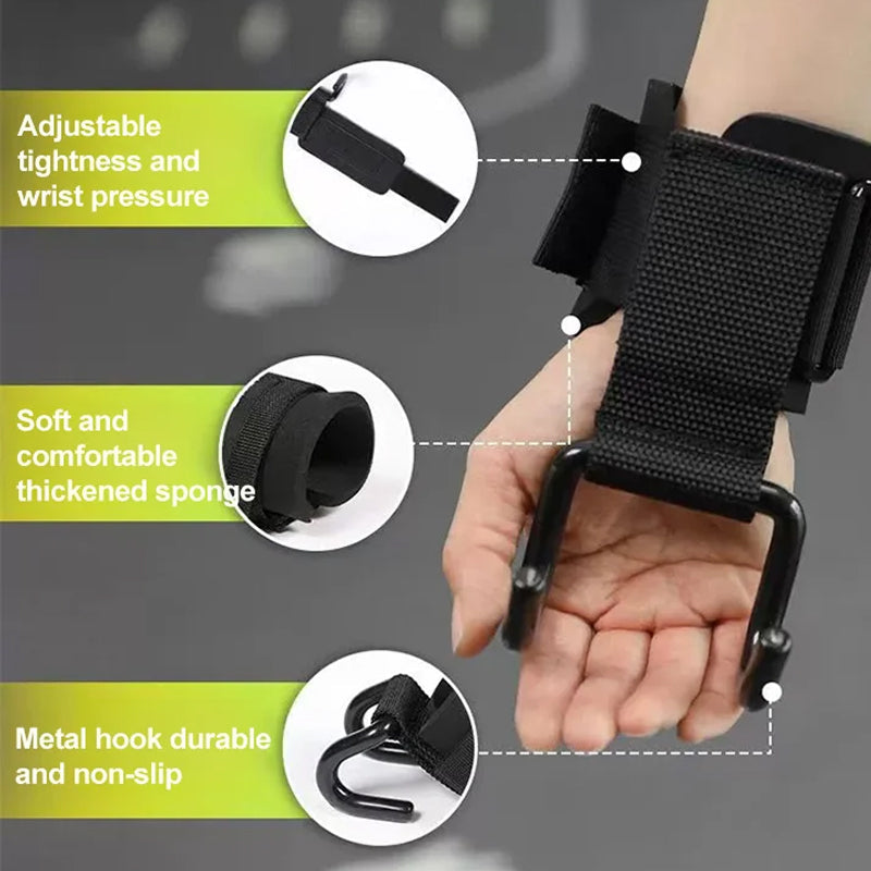 🏋️ Wrist Support Hook Grip Trainers | 1 Pair