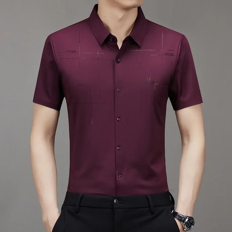 🔥MEN'S ICE SILK BUSINESS SHIRT(BUY 2 FREE SHIPPING)