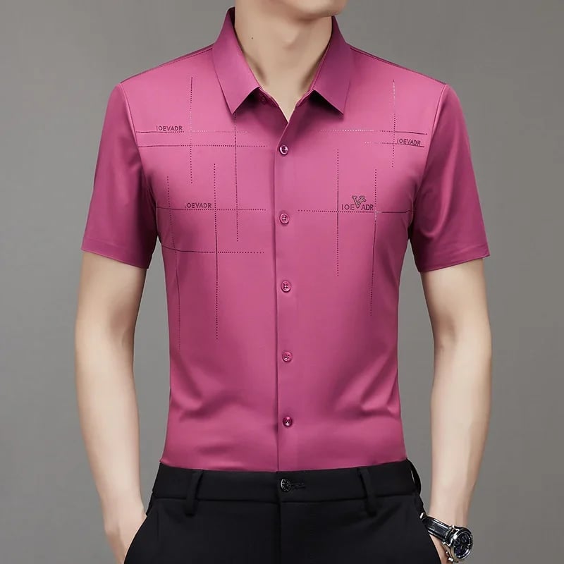 🔥MEN'S ICE SILK BUSINESS SHIRT(BUY 2 FREE SHIPPING)