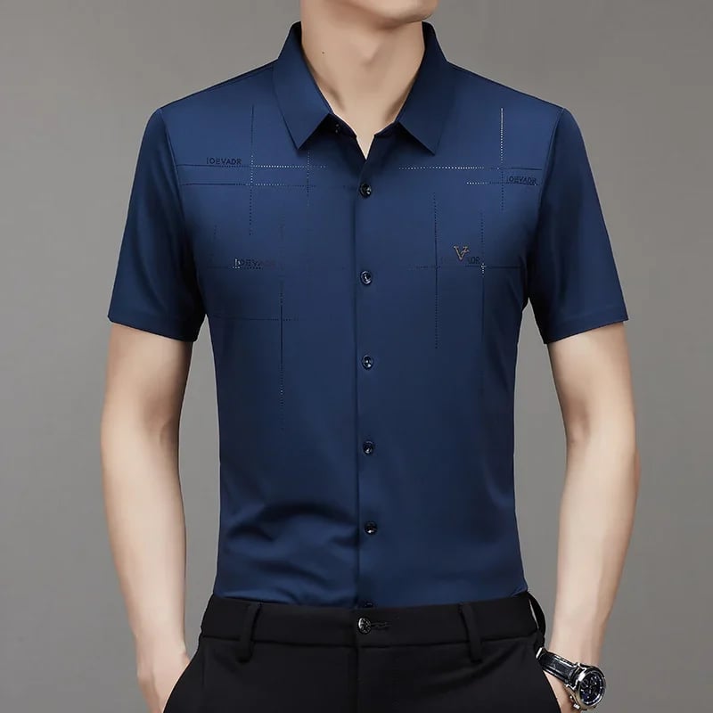 🔥MEN'S ICE SILK BUSINESS SHIRT(BUY 2 FREE SHIPPING)