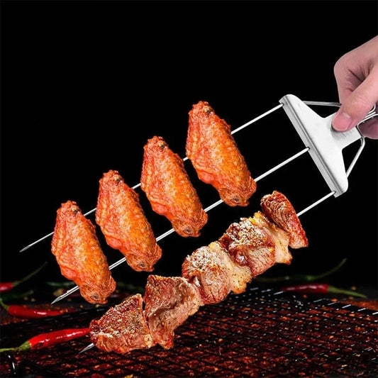 🔥2024 HOT SALE - 3 Way Grill Skewers
