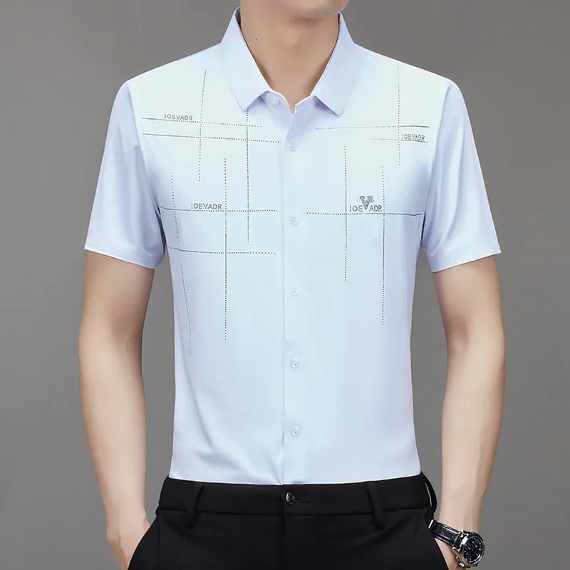 🔥MEN'S ICE SILK BUSINESS SHIRT(BUY 2 FREE SHIPPING)