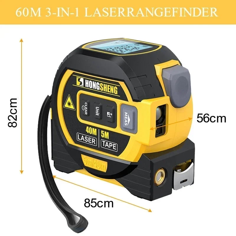 Made in Germany🎉Measurin Sight 3-In-1 Infrared Laser Tape Measuring