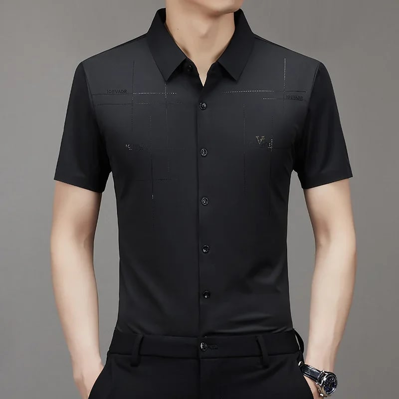 🔥MEN'S ICE SILK BUSINESS SHIRT(BUY 2 FREE SHIPPING)